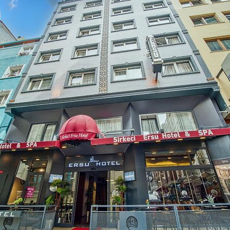 Sirkeci Ersu Hotel & Spa Istanbul Exterior photo