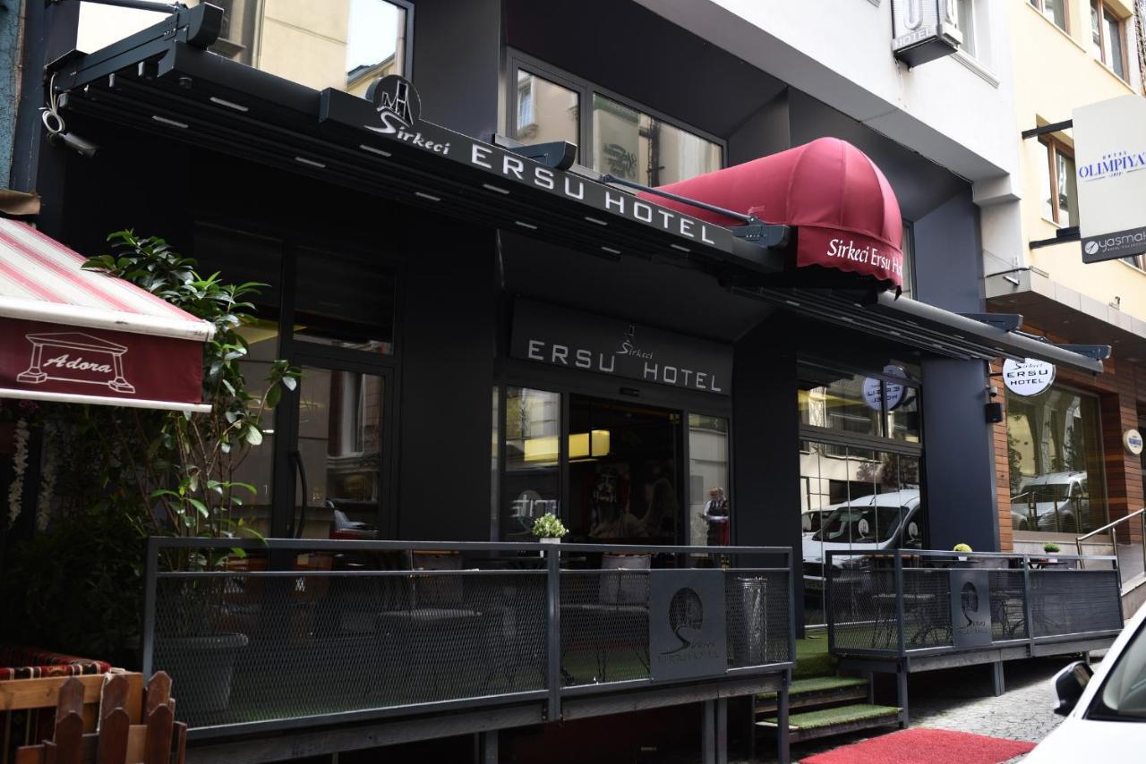Sirkeci Ersu Hotel & Spa Istanbul Exterior photo